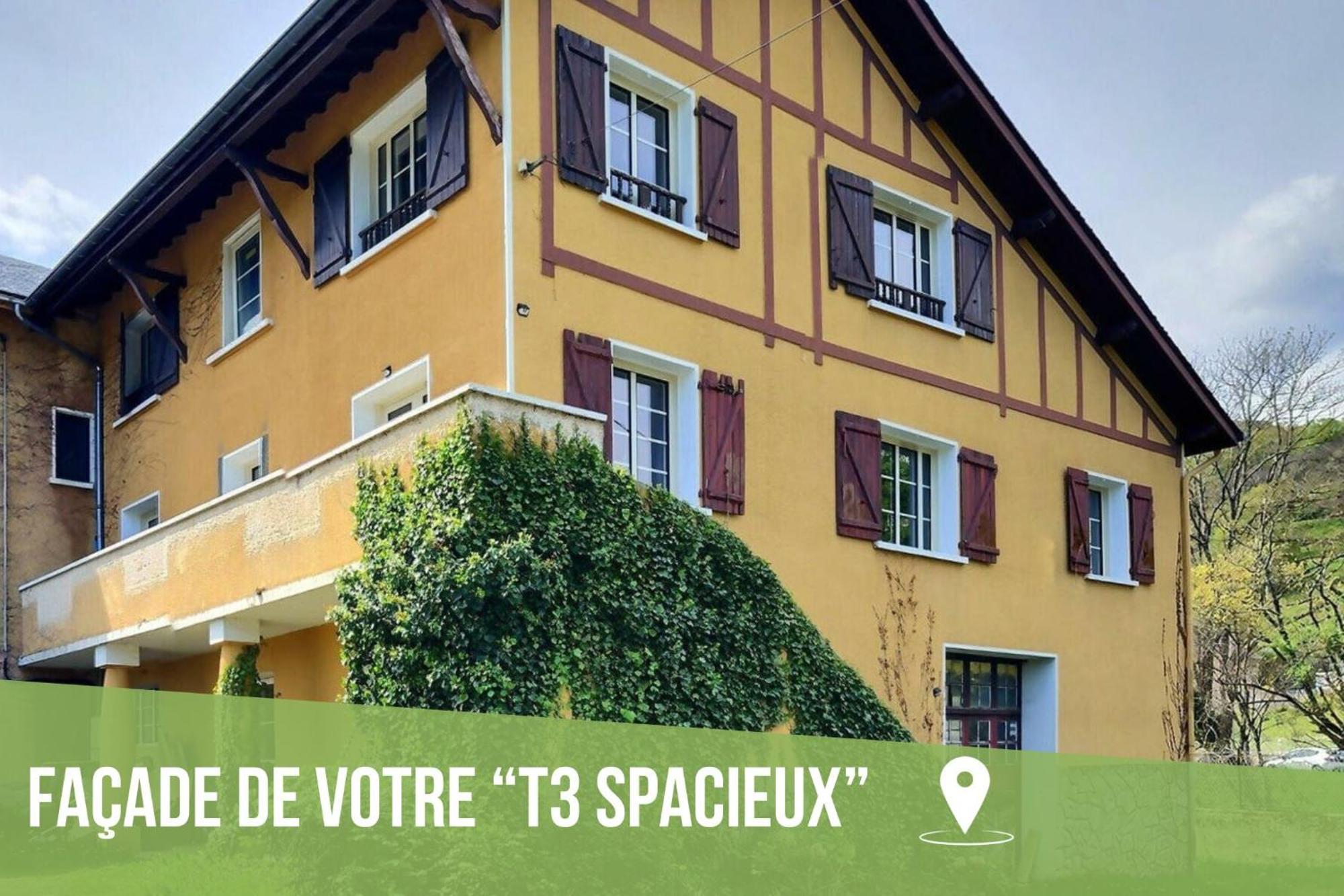 Superbe -T3 spacieux 78 m2 -Neuf -Parking Gerde Extérieur photo